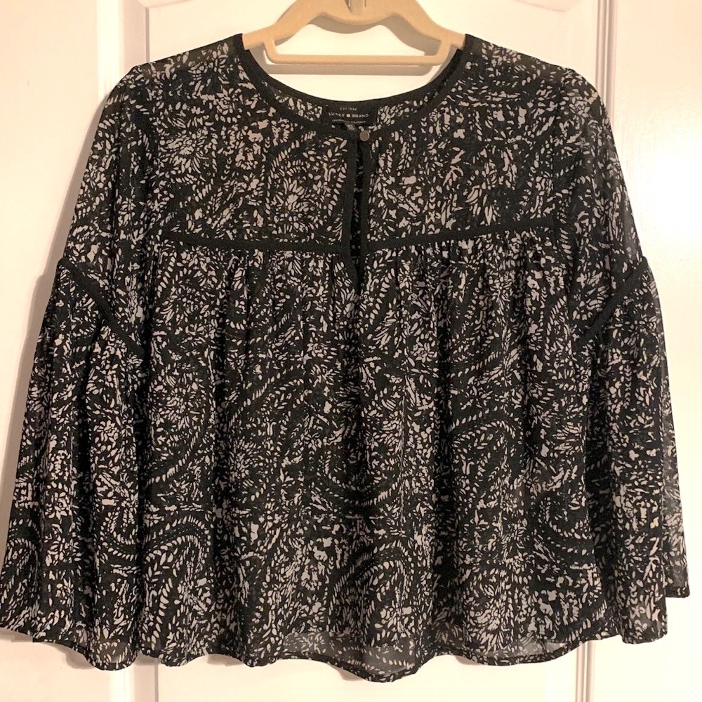 Lucky Brand Floral blouse